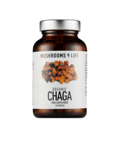 Organic Chaga Mushroom – 60 Capsules